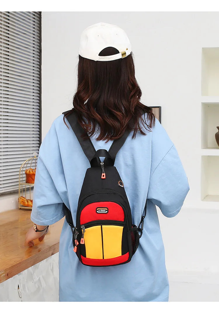 Women's Multifunctional Crossbody Bag | Waterproof Oxford Fabric