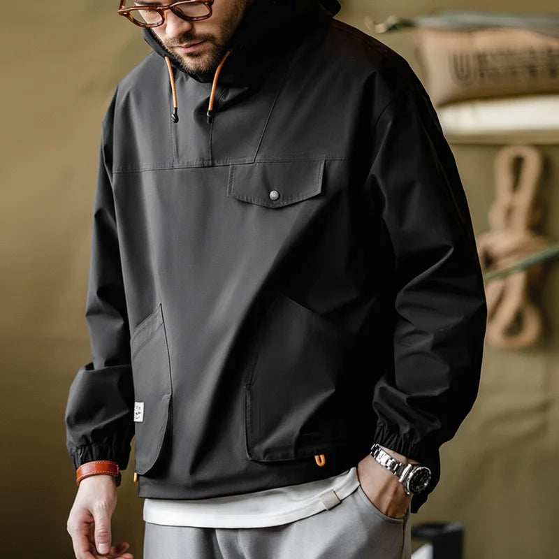 Men's Casual Multi-Pocket Hooded Jackets | Stylish Spring & Fall Wear