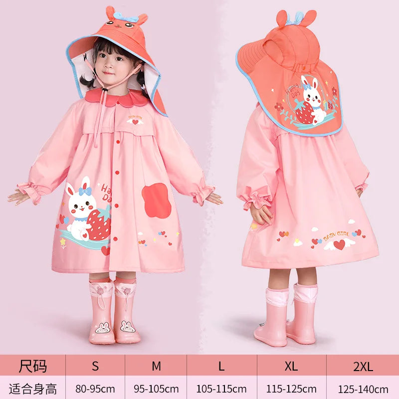 Dual-Use Children's Raincoat | Perfect for Rainy or Sunny Days
