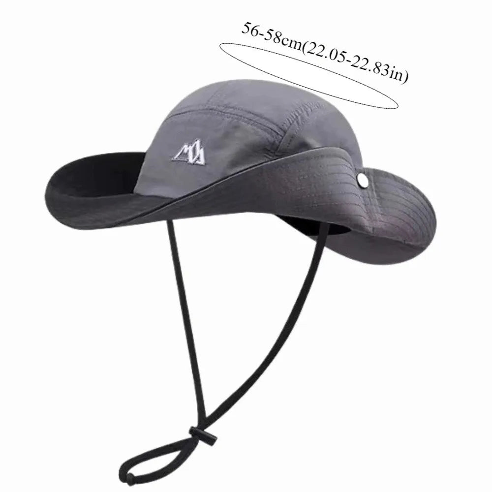 Breathable Quick-Drying UV Protection Hiking Bucket Hat