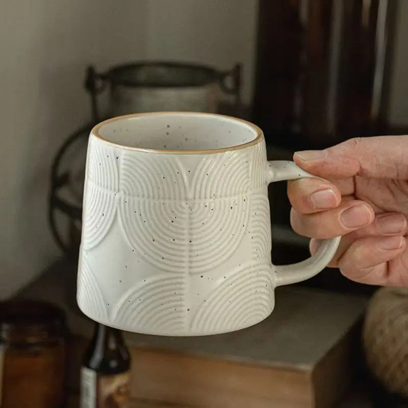 Kawaii Japanese Ceramic Mug | Cute Coffee & Tea Cup for Gifts