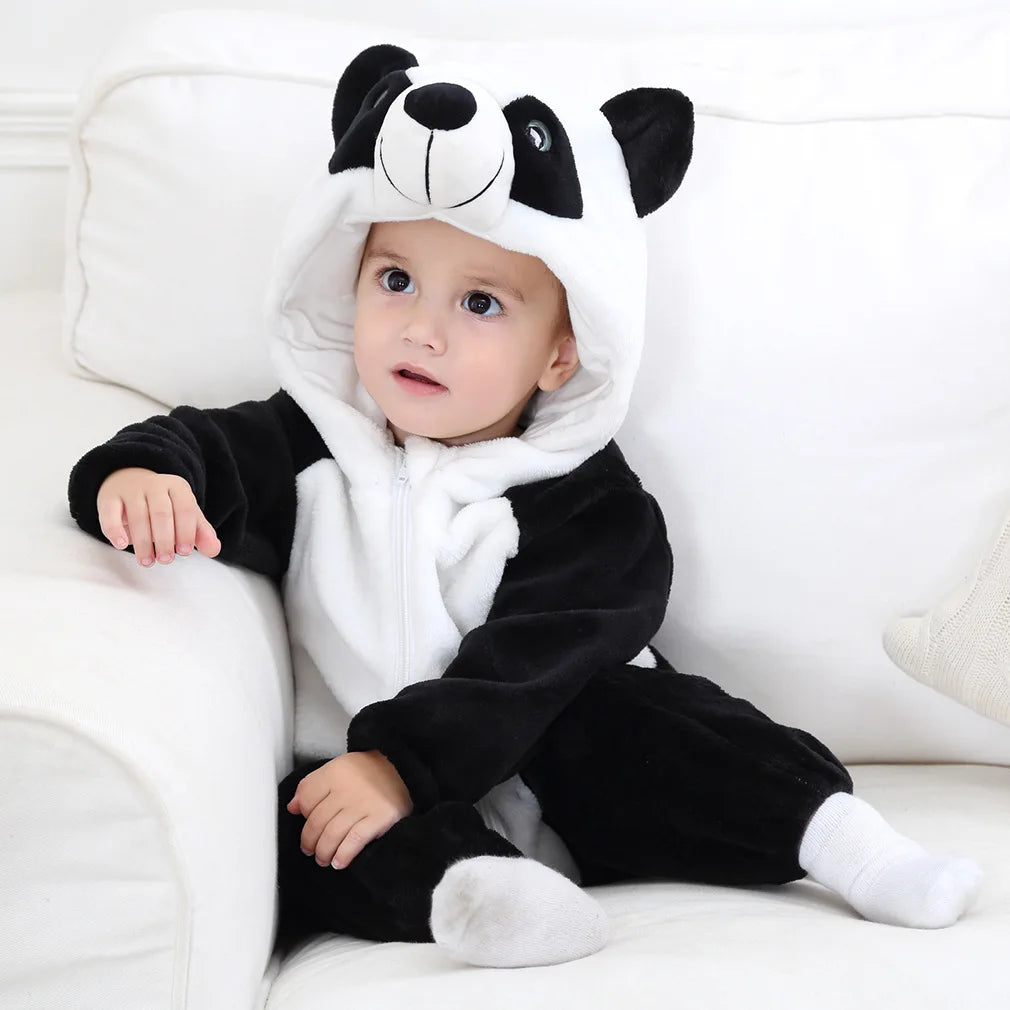 Cozy Baby Rompers | Adorable Winter Hooded Jumpsuits for Kids