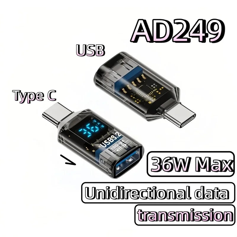 140W USB Type C Converter Adapter for Fast Charging & 8K Video