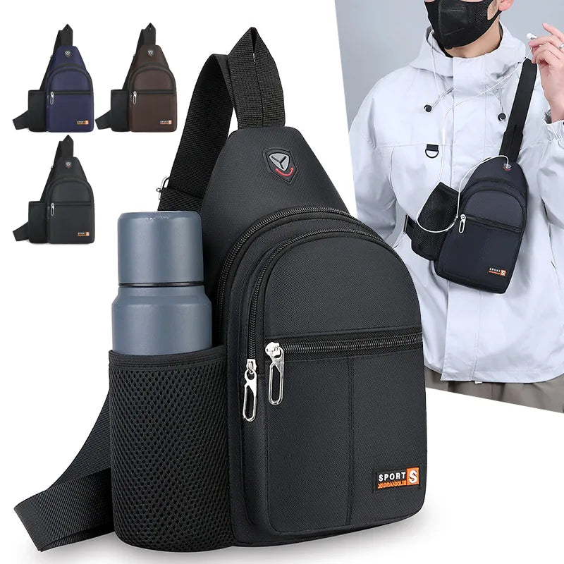 Waterproof Crossbody Bag | Multifunctional Fashionable Chest Bag