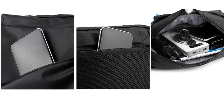 Large Capacity Waterproof Shoulder Chest Bag for Outdoor Sports