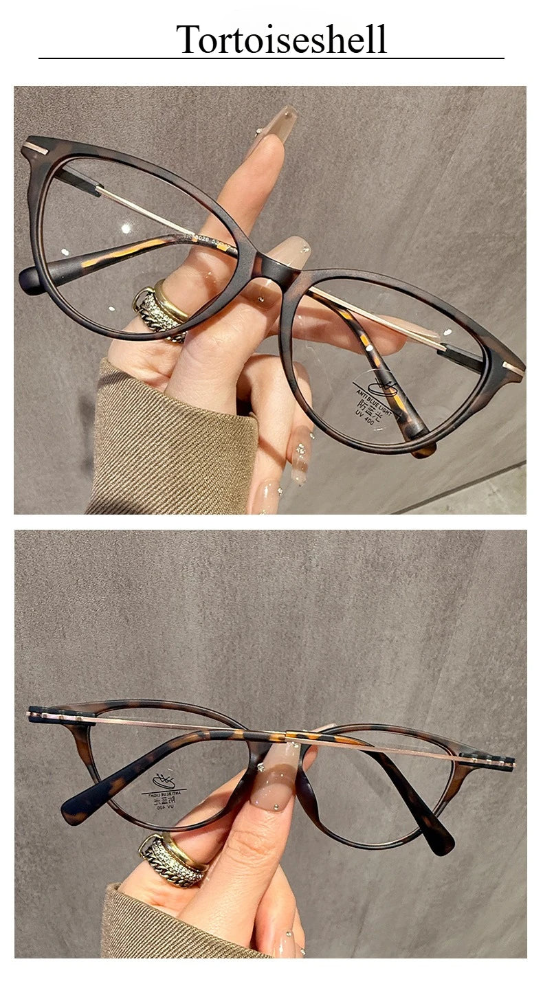 Stylish Women's Cat Eye Anti Blue Light Glasses | Prescription Ready
