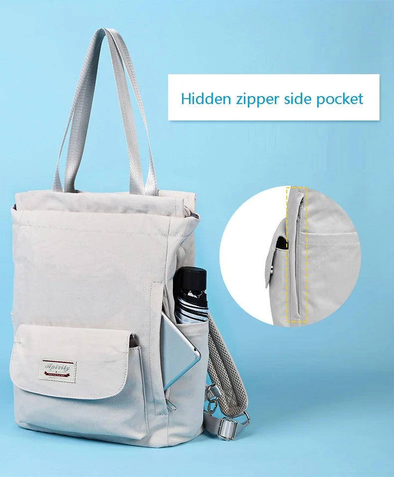 Stylish Waterproof Laptop Backpack for Women | USB Charging