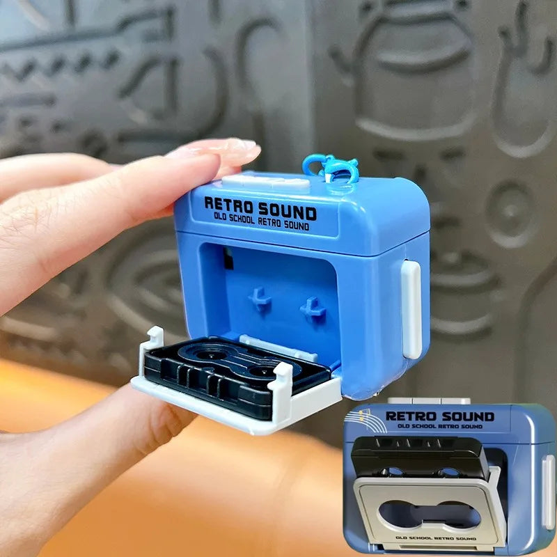 Creative Music Cassette Tape Keychain | Fun Gift for Friends