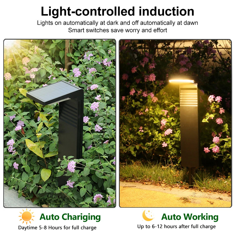 Bright Solar Powered Pathway Lights | Waterproof Outdoor Lighting