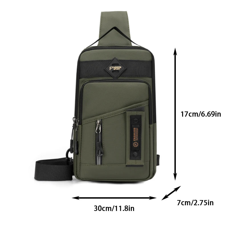 Multi-Functional Outdoor Chest Bag | Versatile Sling Shoulder Bag