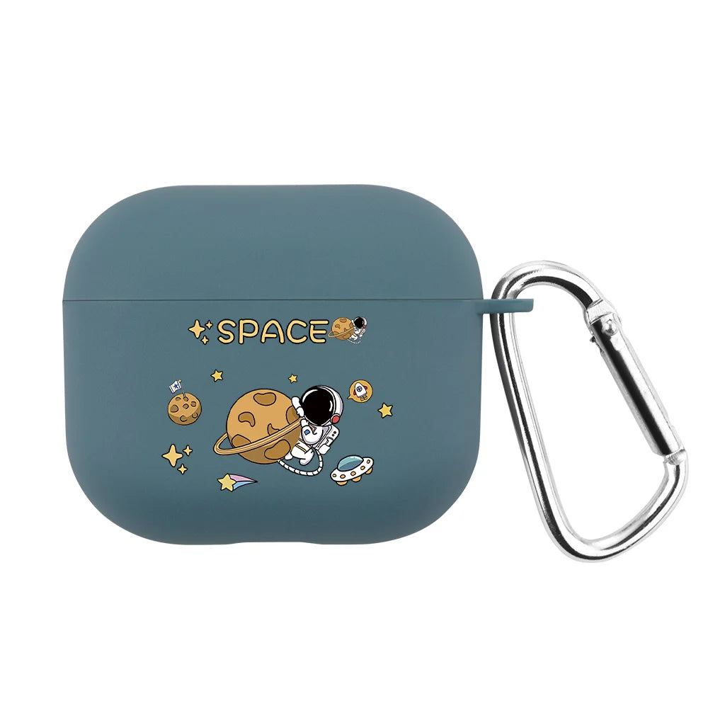 Creative Astronaut Case for AirPods | Stylish Protection