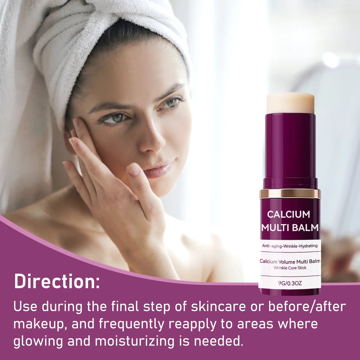 Collagen Moisturizing Stick Facial Serum | Hydrating Anti-Aging Cream