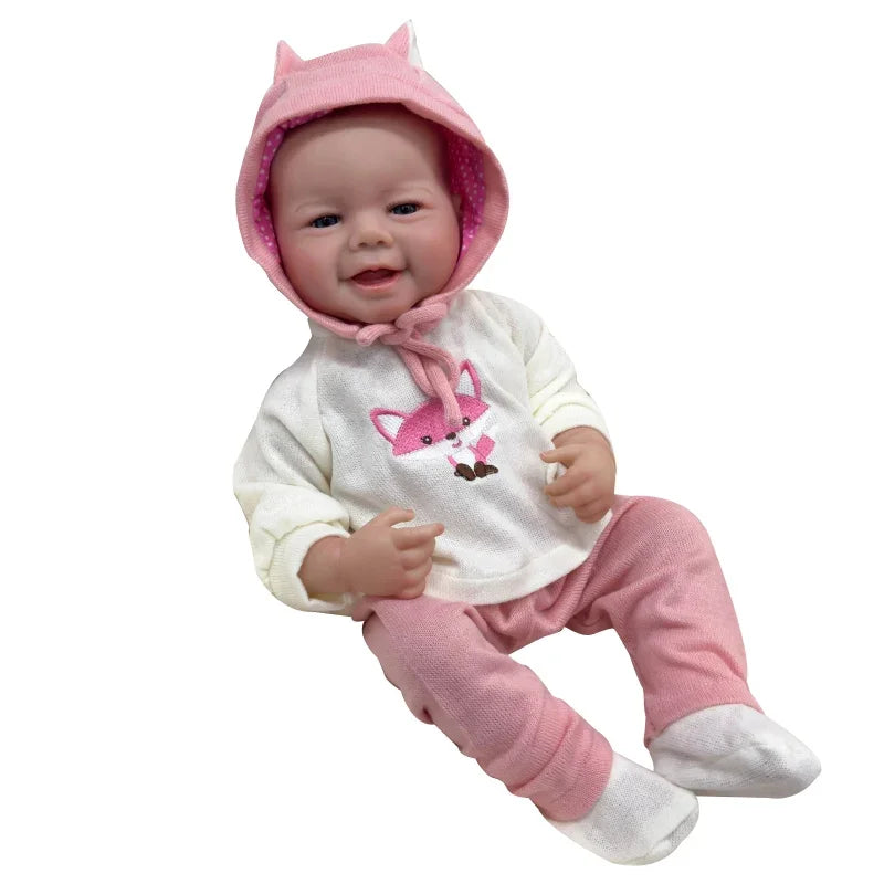 48CM Newborn Full Vinyl Body Doll | Realistic Collectible Art Doll