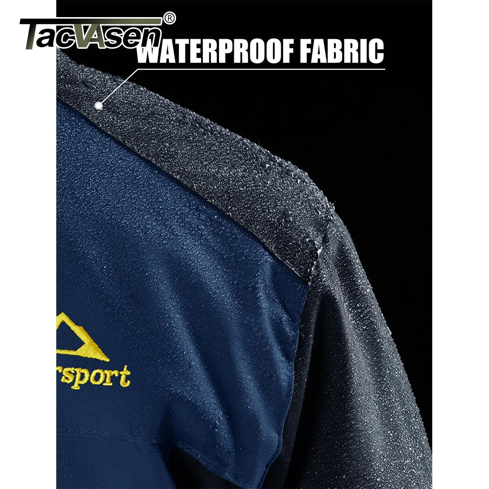 Men's Waterproof Winter Ski Jacket | Fleece Lined Snow Parka