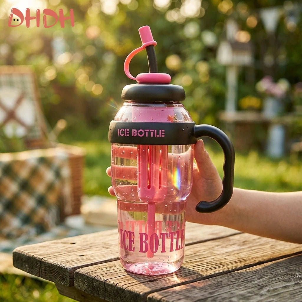 Durable Waterproof Large Capacity Summer Milk Tea Cup with Straw