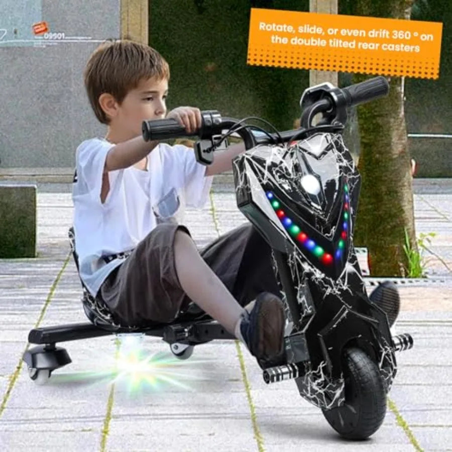 Electric Drift Trike for Kids | Fun & Thrilling 12V Ride-On