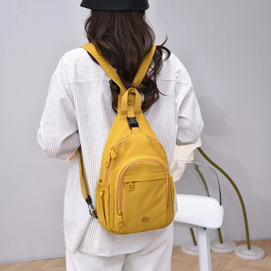 Women's 3-in-1 Convertible Shoulder Chest Bag & Backpack