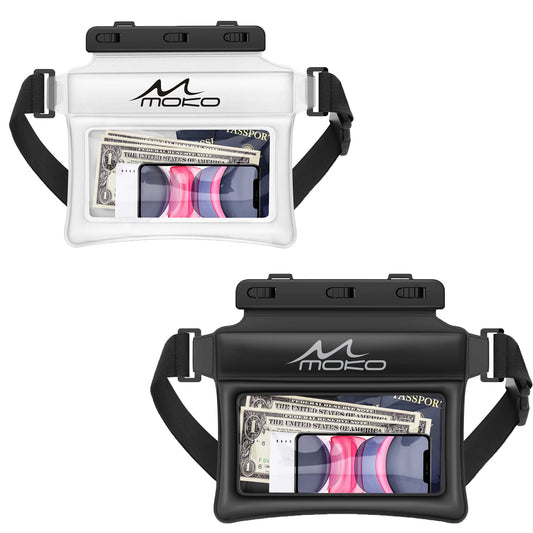Waterproof Phone Pouch Fanny Pack | Floating Dry Bag for Water Sports