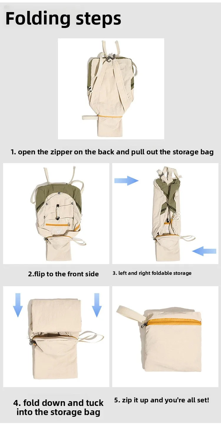 Lightweight Waterproof Unisex Backpack for Hiking and Travel