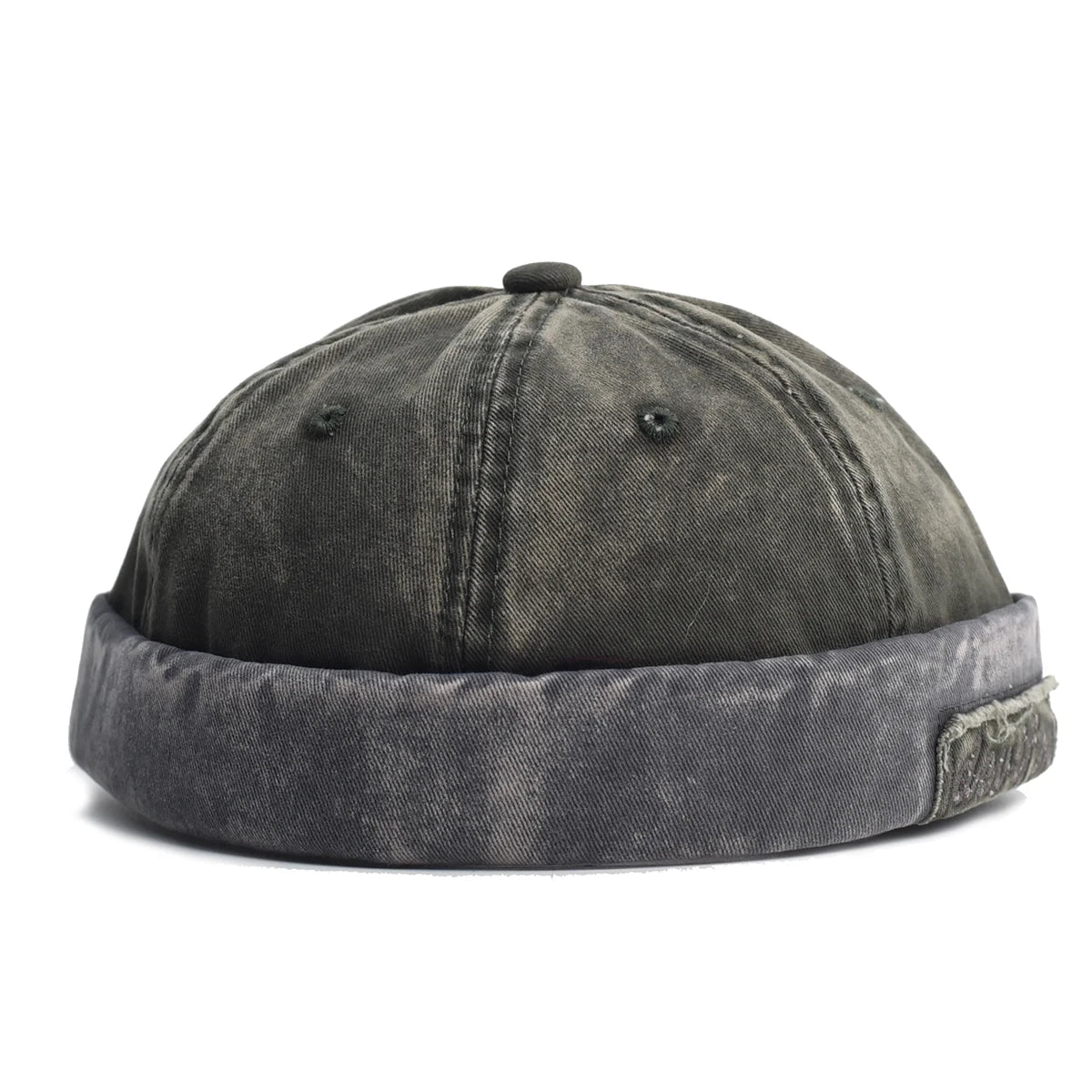 Washed Docker Beanie | Brimless Retro Street Style Cap