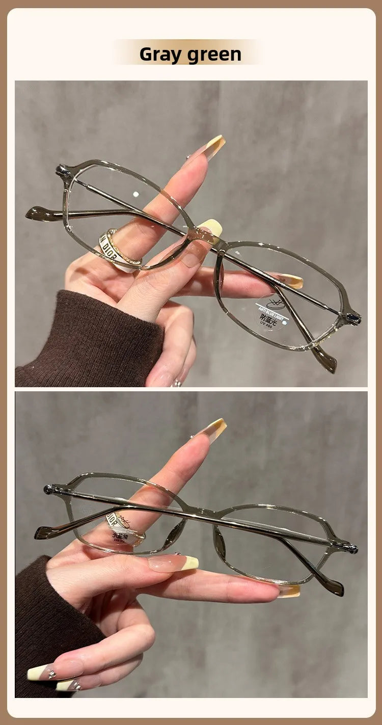Stylish Women's Rectangular Reading Glasses | Anti Blue Light Eyewear
