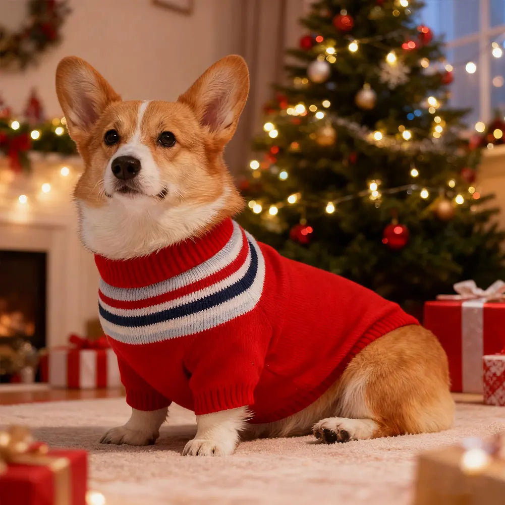Cozy Large Dog Sweater | Warm Knit Apparel for Big Dogs