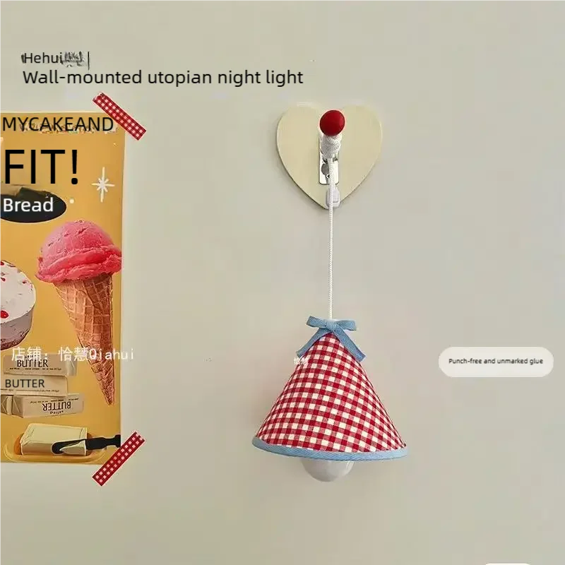 Linda luz nocturna recargable | Acogedora lámpara para habitaciones infantiles
