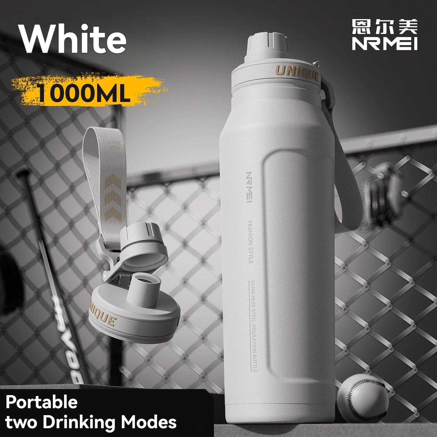 1L Insulated Stainless Steel Water Bottle | Vacuum Flask for Outdoors