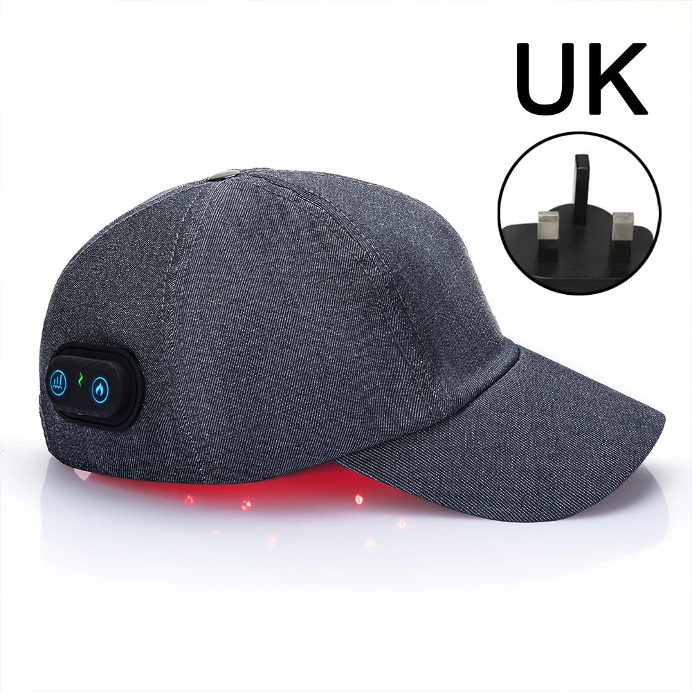 Infrared LED Hair Growth Cap | Red Light Therapy for Regrowth