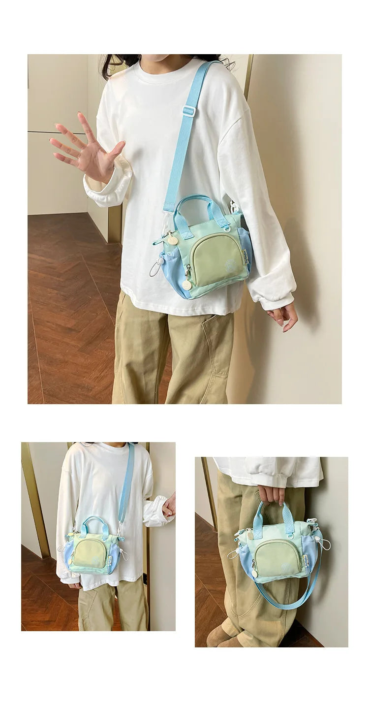 Elegante Bolso de Hombro Color Block | Bandolera Versátil para Mujer