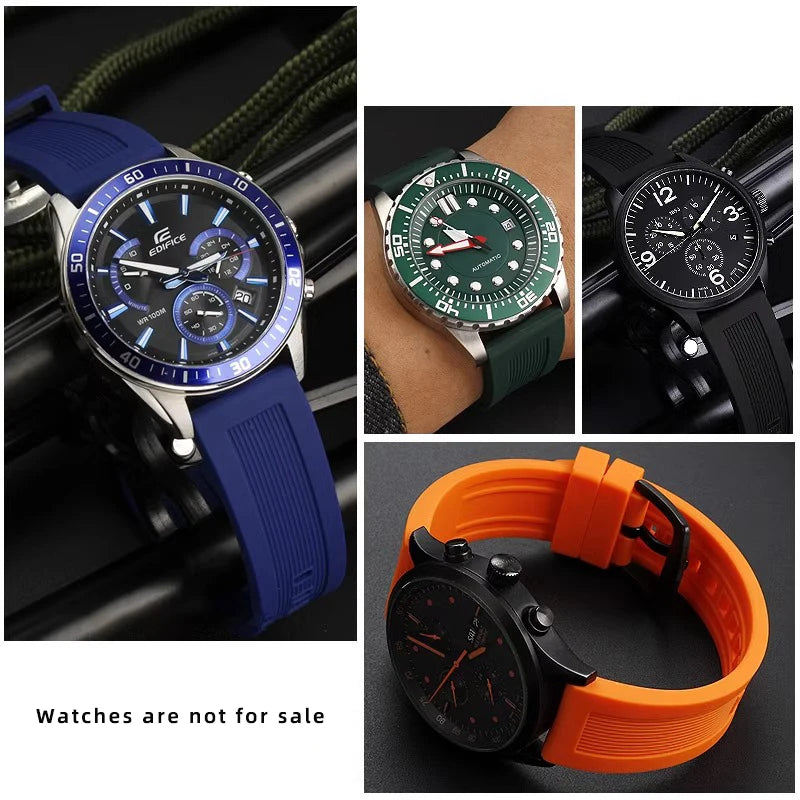 Versatile Silicone Watch Strap | Comfortable & Stylish Design