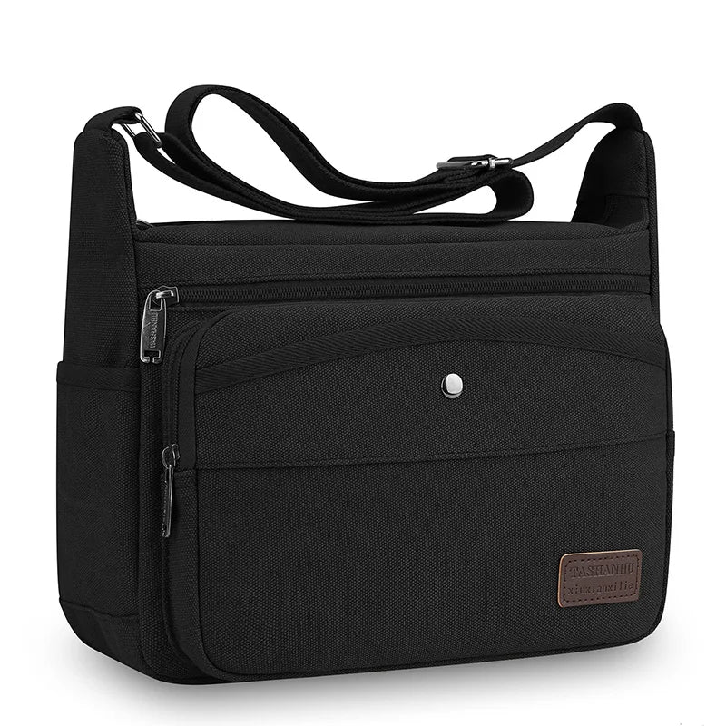 Bolsos de Lona Casuales para Hombres | Bandolera Cruzada Versátil