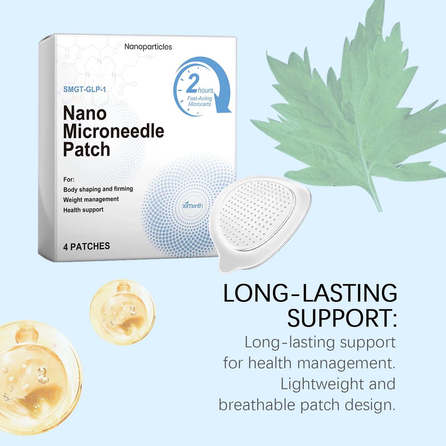 Skin Firming Wellness Patches | Slimming Body Care Solution