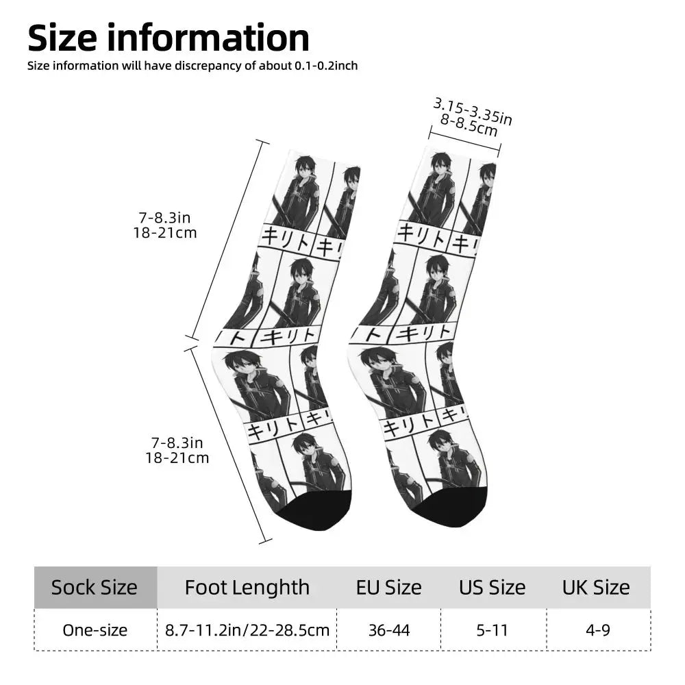 Super Soft Anime Logo Socks | Ultimate Comfort for All Seasons