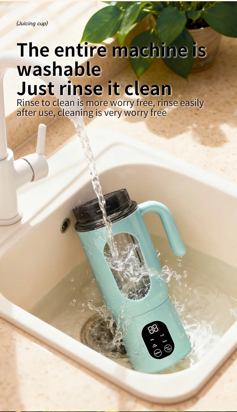 Portable Juice Maker Blender | 580ML Juicer for Smoothies & Shakes