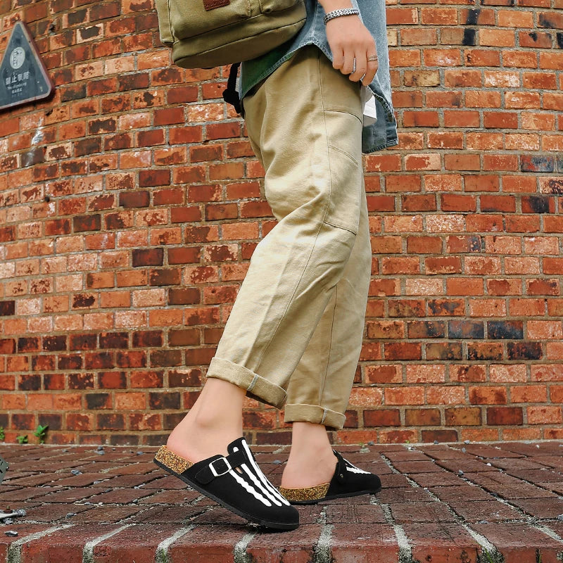 Men's Cork Clogs with Arch Support | Comfortable Indoor Footwear