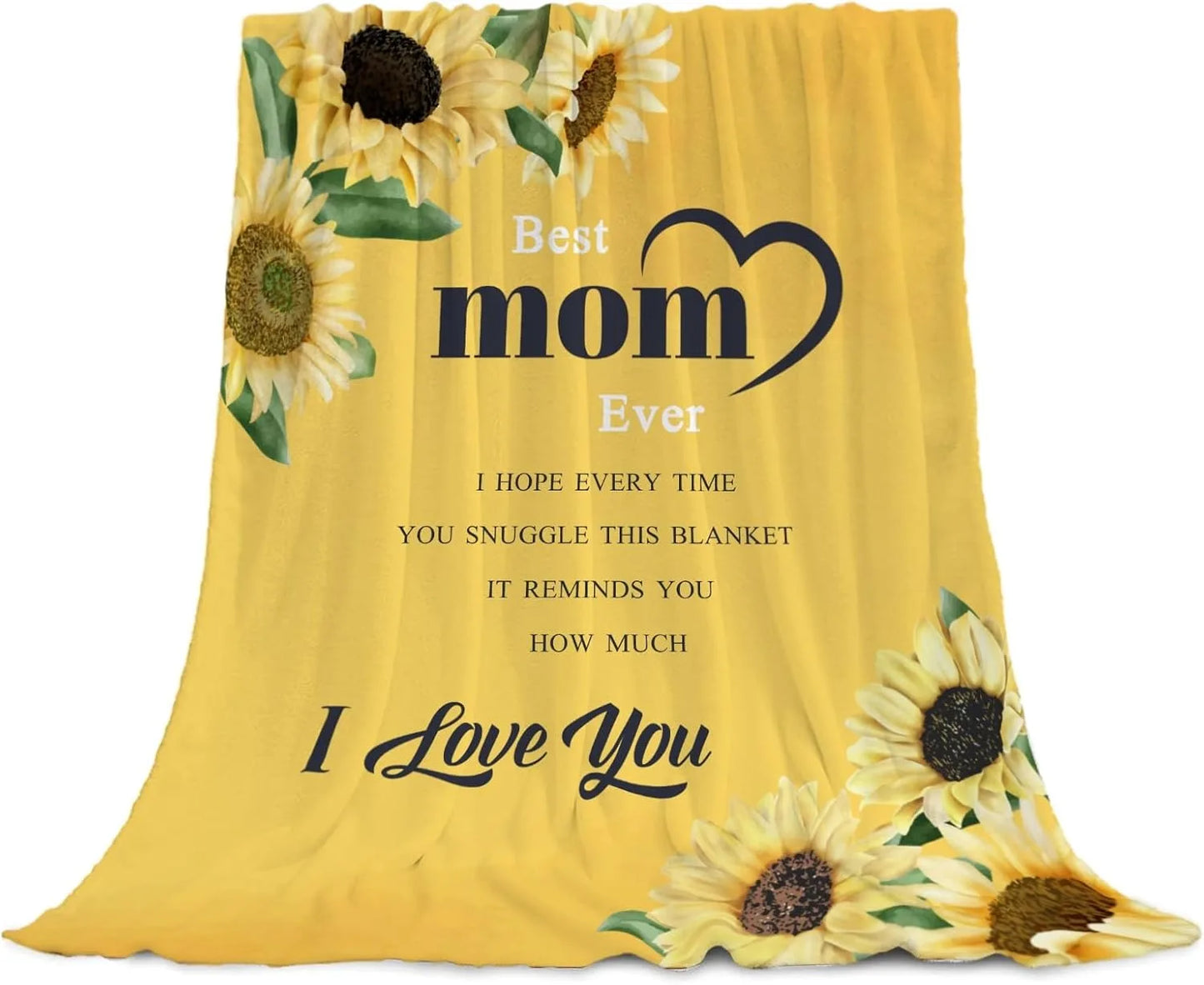 Super Soft Flannel Throw Blanket | Unique Gifts for Mom