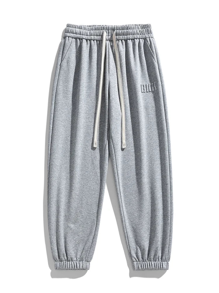 Big Size Men's Tapered Sweatpants | Comfortable Jogger Pants