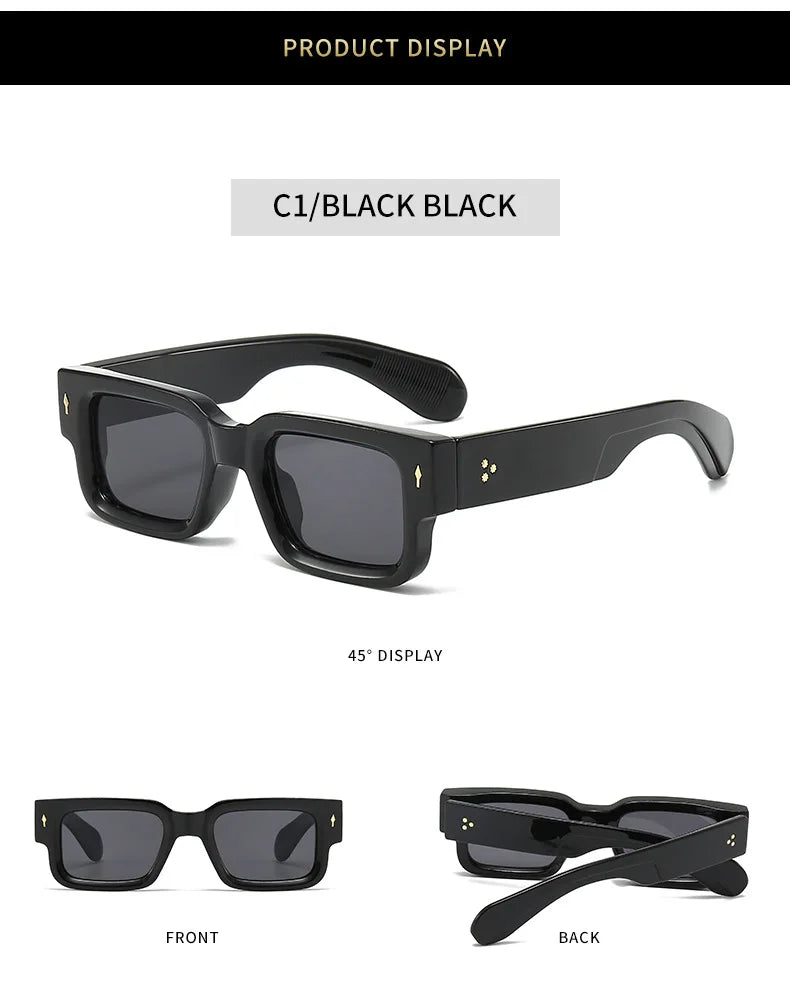Stylish Small Square Sunglasses for Men & Women | UV400 Protection