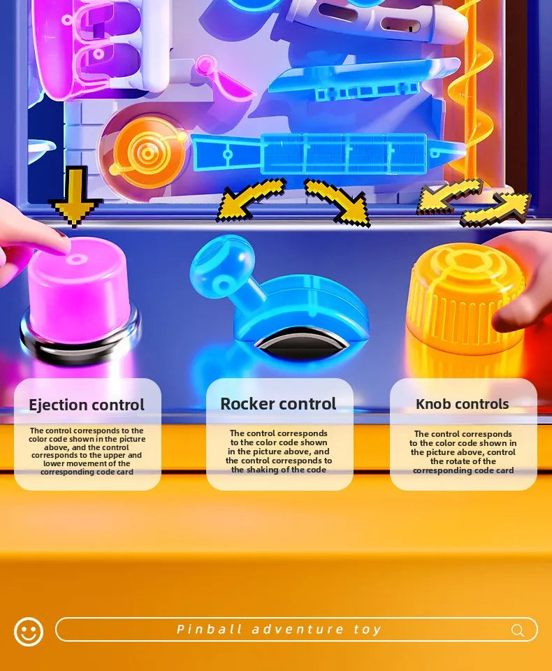Children's Interactive Montessori Toy | Rolling Ball Track Game