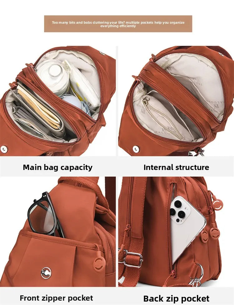 Large-Capacity Crossbody Chest Bag | Versatile Portable Backpack