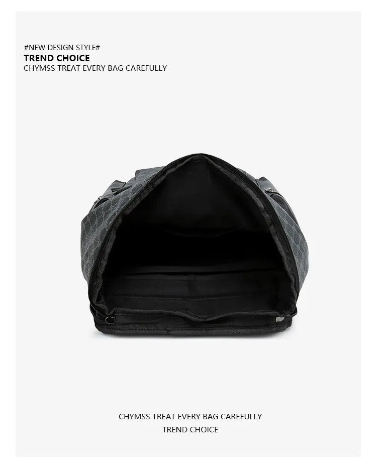 Stylish PU Leather Shark-Inspired Backpack for Students & Travelers