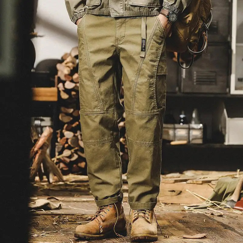 Men's Loose Straight Casual Trousers | Comfortable Outdoor Pants