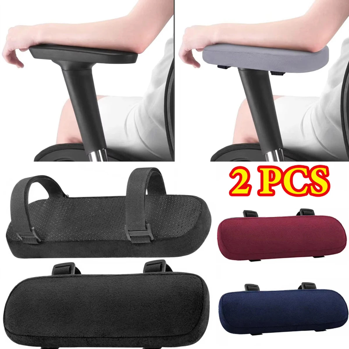 Versatile Soft Armrest Cushions | Comfort for Home & Office