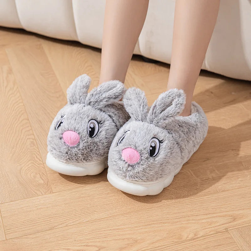 Fluffy Bigfoot Bear Paw Slippers | Cozy Unisex Indoor Slides