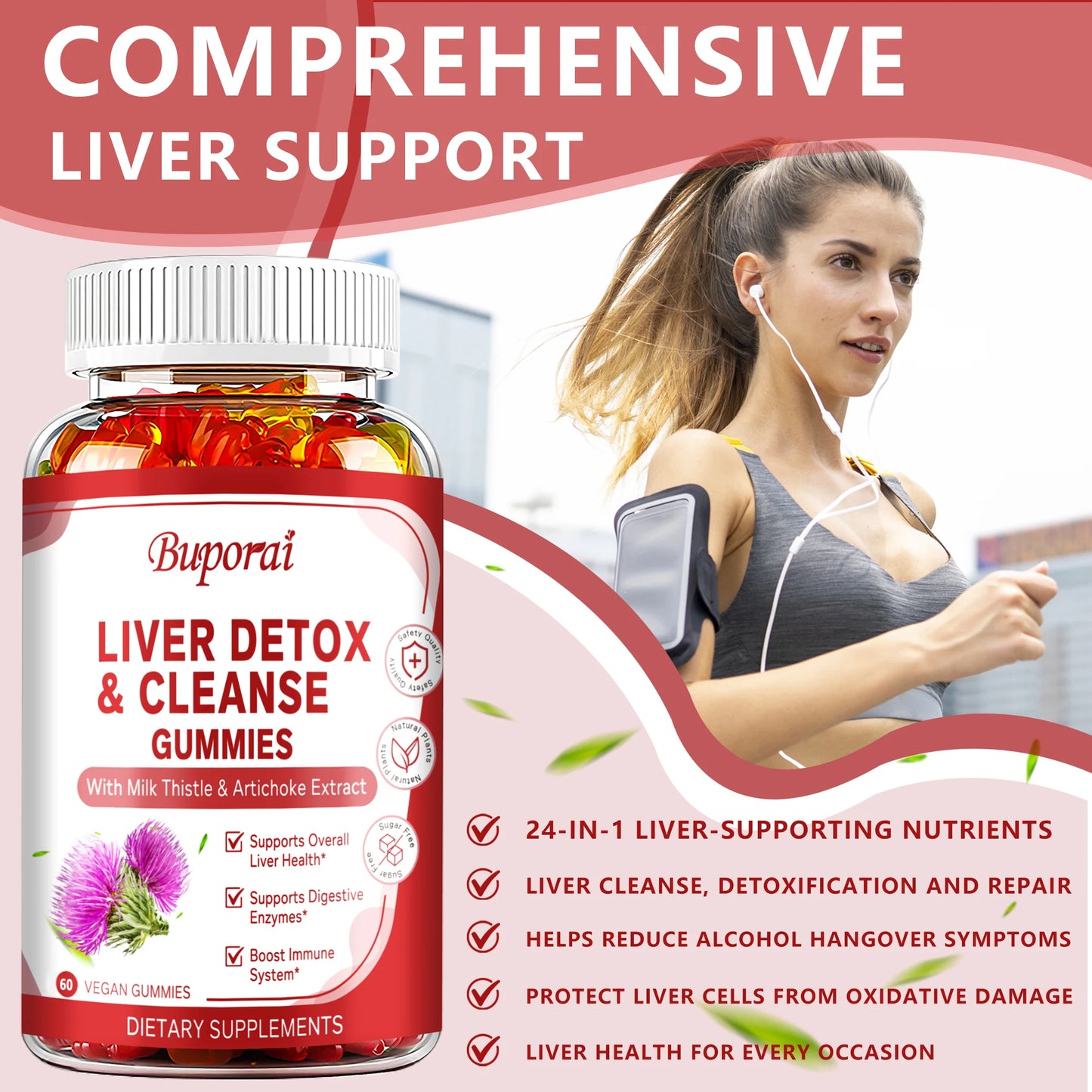 Liver Cleanse & Detox Gummies | Boost Digestion & Metabolism