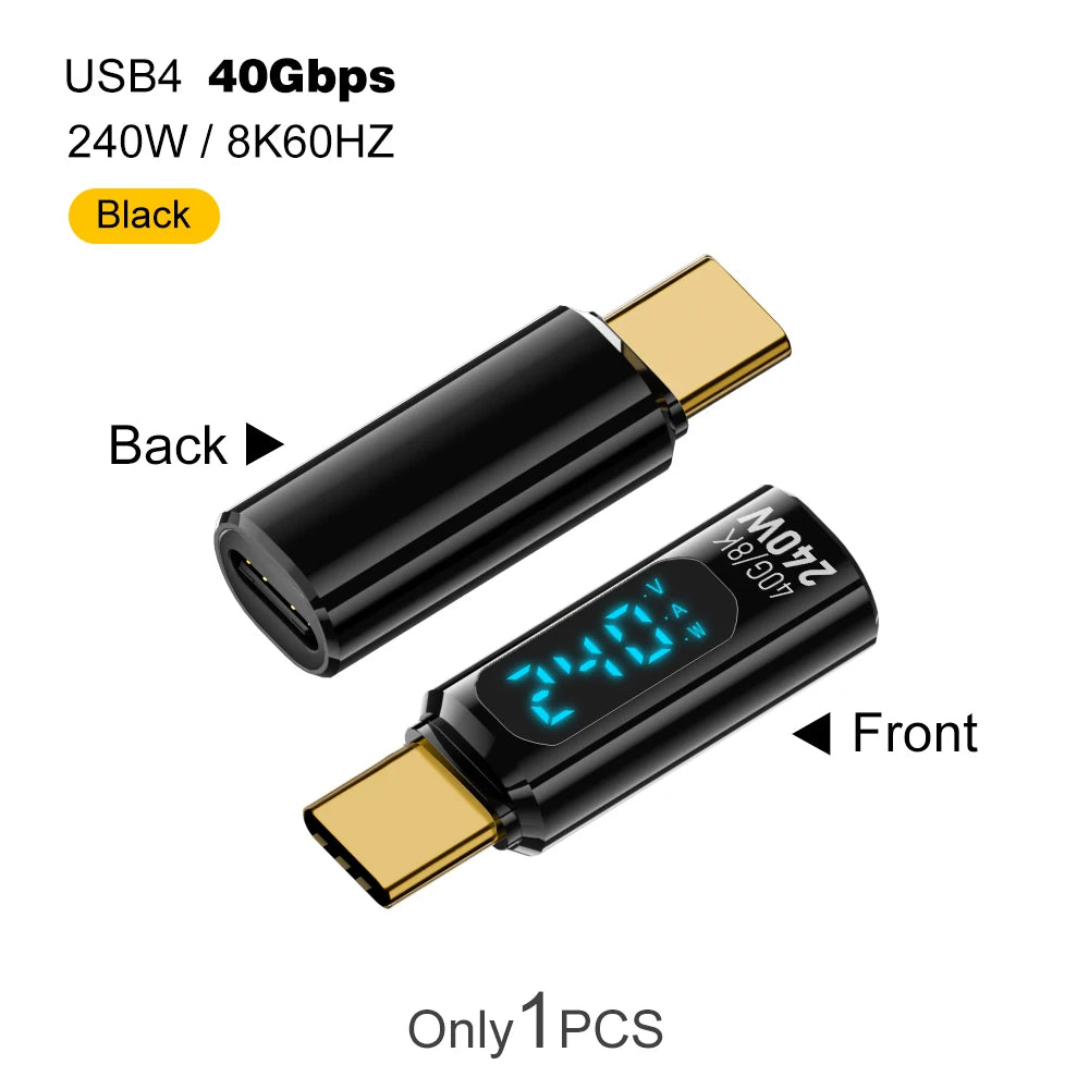 High-Speed USB4 Type C Adapter | 40Gbps Thunderbolt Connector