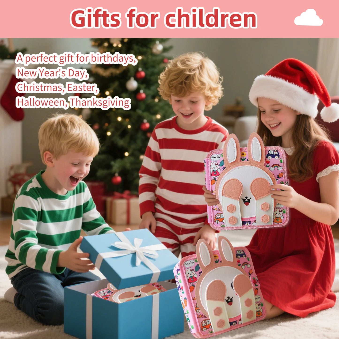 Montessori Travel Toys & Educational Activity Books for Toddlers