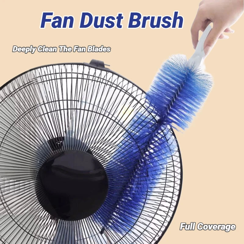 Bendable Fan Duster with Ultra Fine Bristles | Multi-Purpose Cleaning Tool