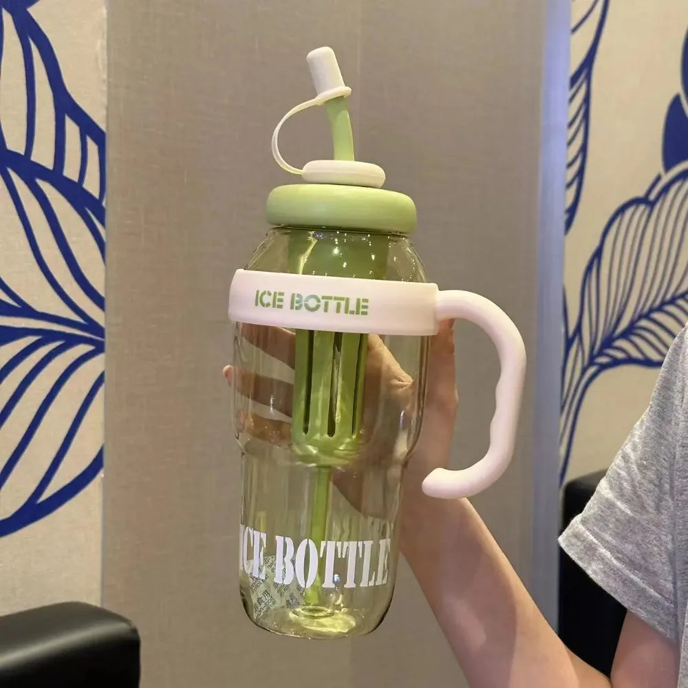 Durable Waterproof Large Capacity Summer Milk Tea Cup with Straw